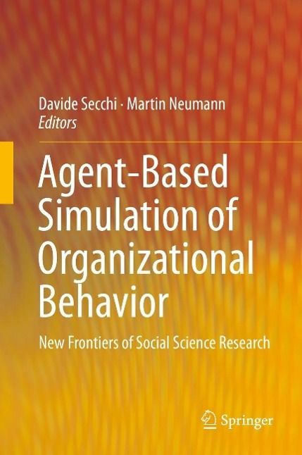Produktbild: Agent-Based Simulation of Organizational Behavior