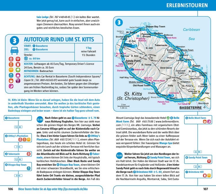 Produktbild: MARCO POLO Reisef&uuml;hrer Karibik, Kleine Antillen - Barbados, Windward Islands
