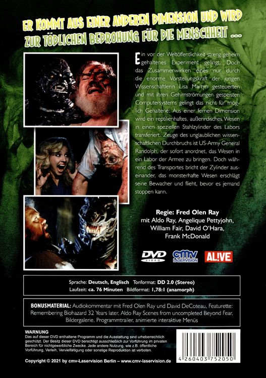Produktbild: Biohazard - Monster aus der Galaxis (uncut)