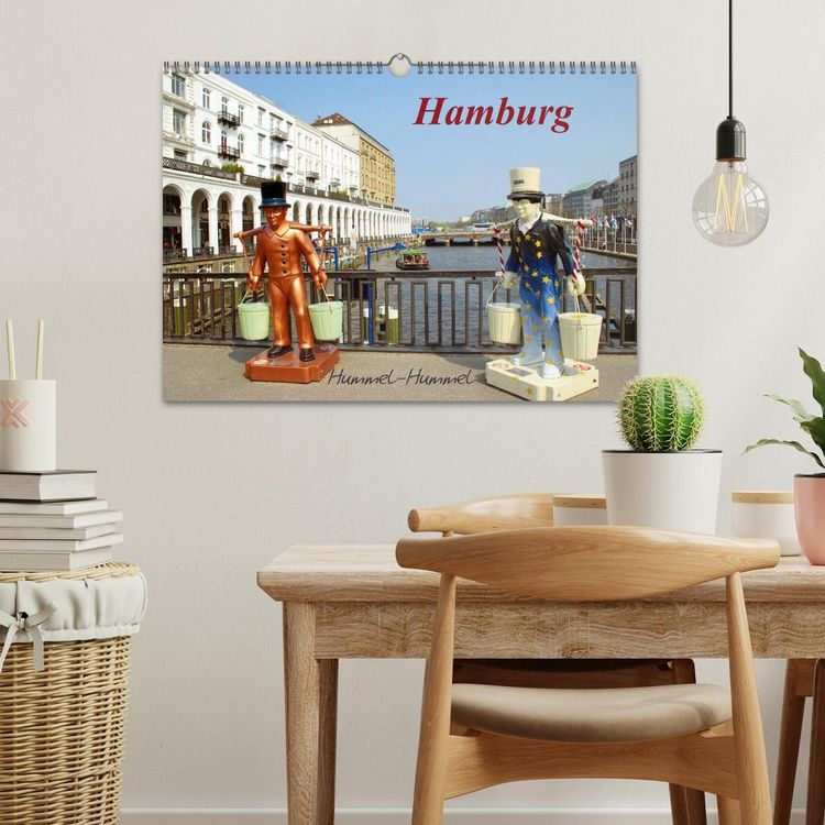 Produktbild: Hamburg (Wandkalender 2026 DIN A3 quer), CALVENDO Monatskalender