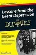 Produktbild: Lessons from the Great Depression For Dummies