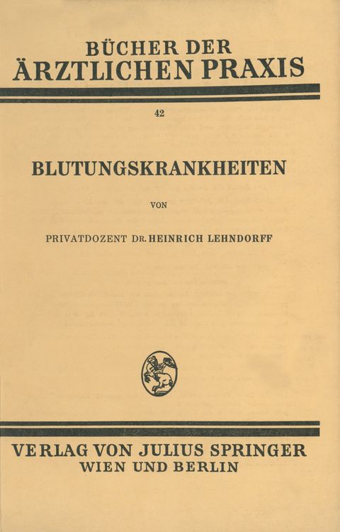 Produktbild: Blutungskrankheiten