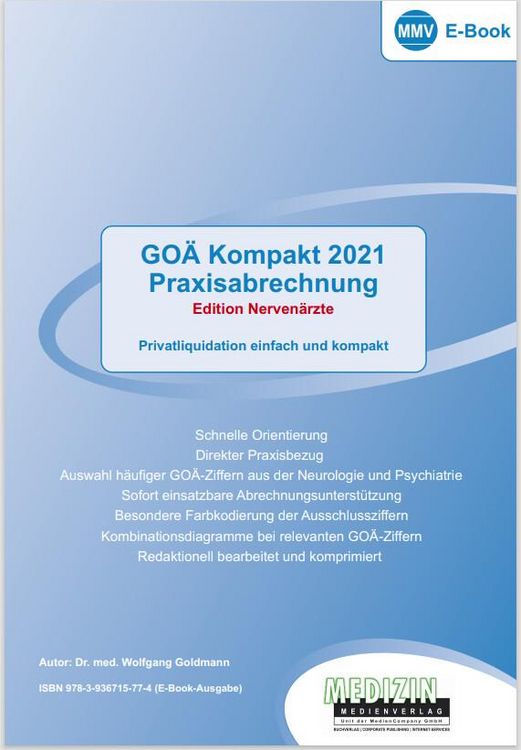 Produktbild: GO&Auml; Kompakt 2021 Nerven&auml;rzte