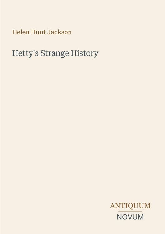Produktbild: Hetty's Strange History