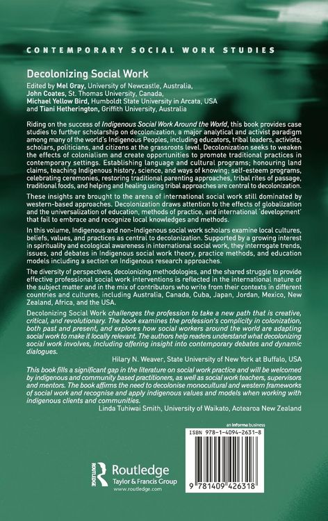 Produktbild: Decolonizing Social Work