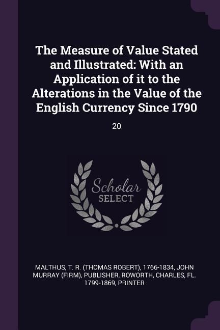 Produktbild: The Measure of Value Stated and Illustrated
