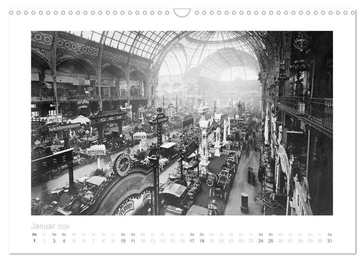 Produktbild: Metropole Paris - Impressionen (Wandkalender 2026 DIN A3 quer), CALVENDO Monatskalender