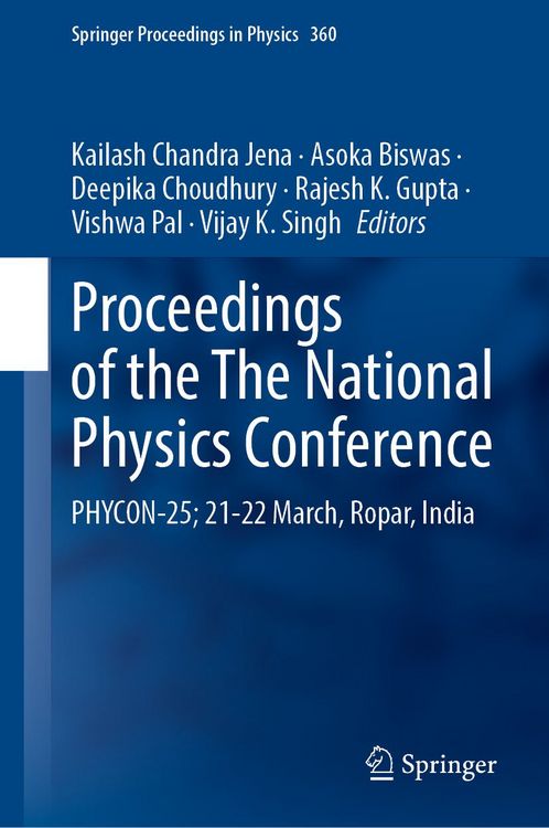 Produktbild: Proceedings of the The National Physics Conference
