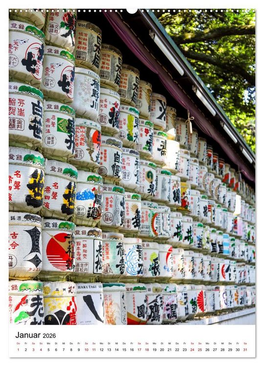 Produktbild: Tokio - Die pulsierende Weltstadt. (hochwertiger Premium Wandkalender 2026 DIN A2 hoch), Kunstdruck in Hochglanz
