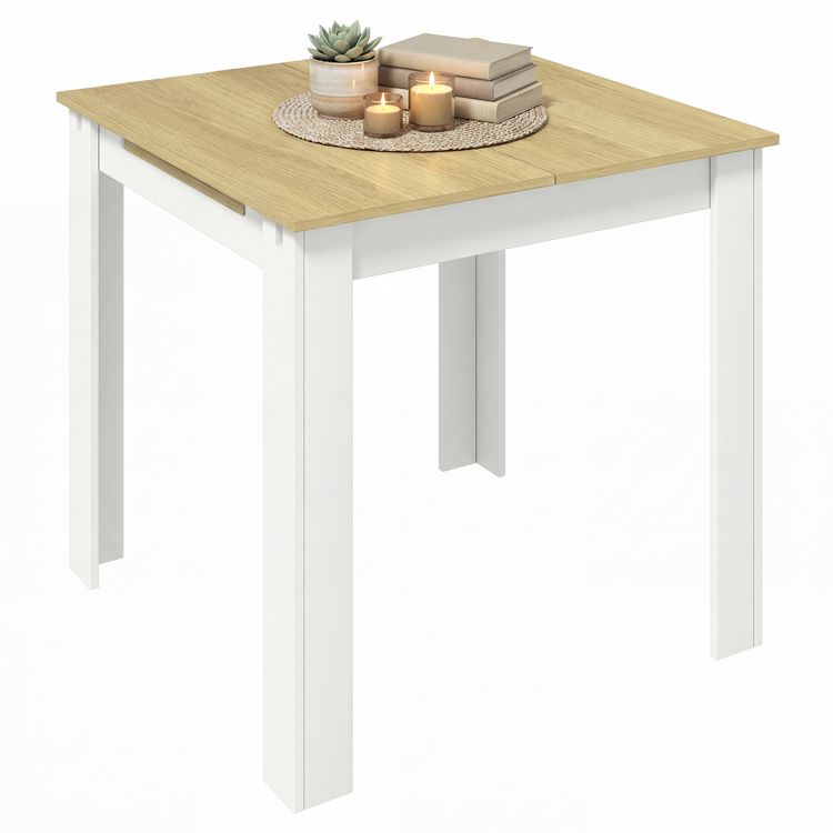 Produktbild: Esstisch K&uuml;chentisch Pesoli ausziehbar 80-120 cm