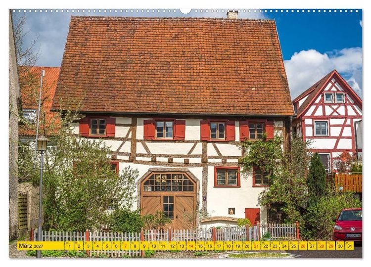 Produktbild: Scheer - Keinstadt im Naturpark Obere Donau (hochwertiger Premium Wandkalender 2027 DIN A2 quer), Kunstdruck in Hochglanz