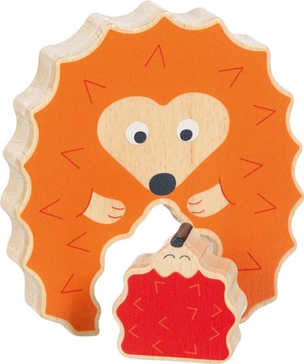Produktbild: Goki 57331 - Aufstellpuzzle Igel