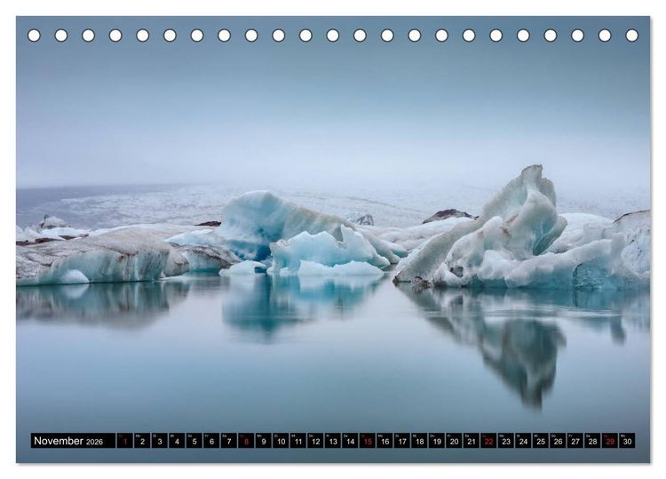 Produktbild: Skandinavien: Magischer Norden (Tischkalender 2026 DIN A5 quer), CALVENDO Monatskalender