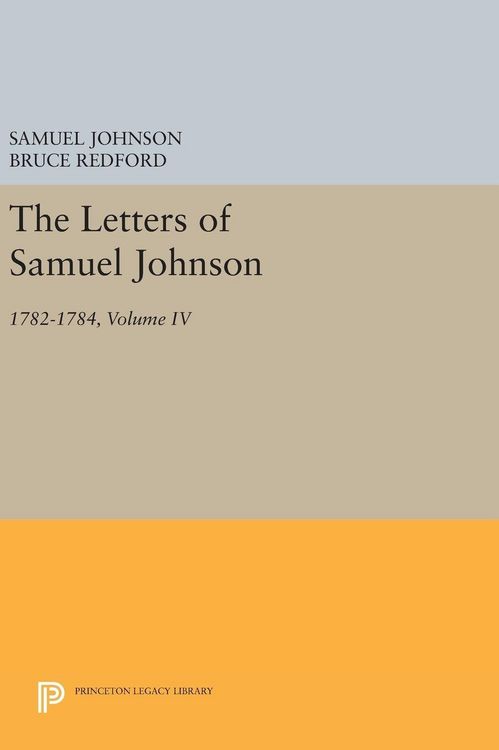 Produktbild: The Letters of Samuel Johnson, Volume IV