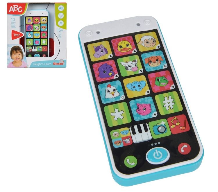 Produktbild: Simba 104010002 - ABC Smartphone, Kinder Mobiltelefon ab 12 Monaten