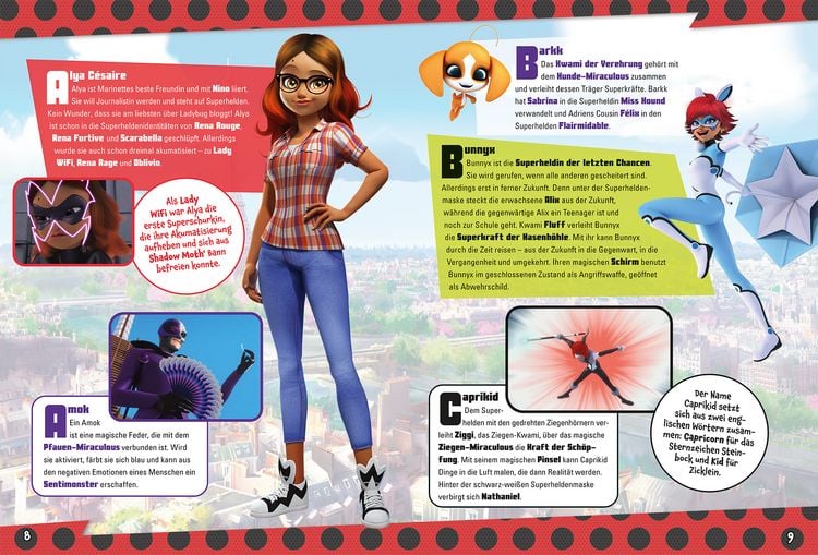 Produktbild: Das gro&szlig;e Miraculous-Lexikon - Alles &uuml;ber Ladybug und ihre Welt von A bis Z
