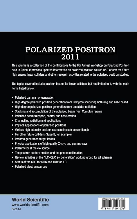 Produktbild: Polarized Positron 2011
