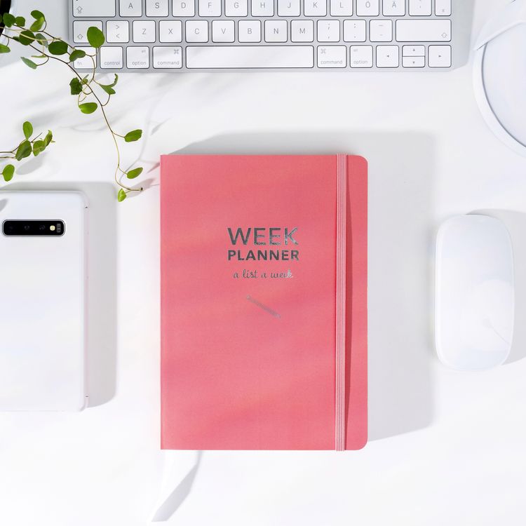 Produktbild: Burde Week Planner undated pink