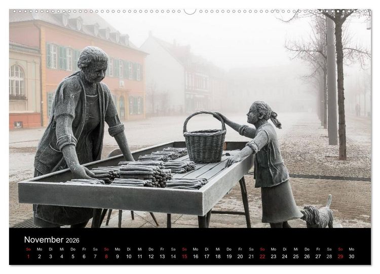 Produktbild: Schwetzingen - Ein Spaziergang durch die Perle der Kurpfalz (Wandkalender 2026 DIN A2 quer), CALVENDO Monatskalender