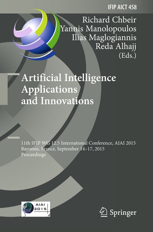 Produktbild: Artificial Intelligence Applications and Innovations