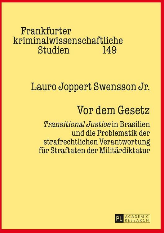 Produktbild: Vor dem Gesetz