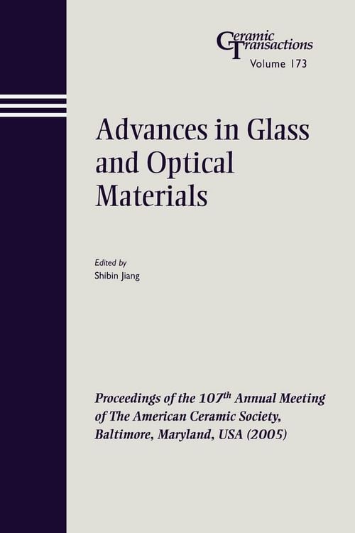 Produktbild: Advances in Glass and Optical Materials