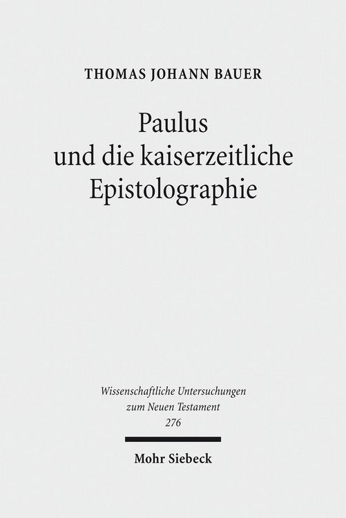 Produktbild: Paulus und die kaiserzeitliche Epistolographie