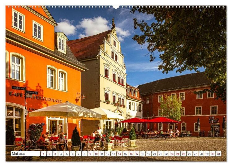 Produktbild: Kulturstadt Weimar - Stadt der Klassiker (Wandkalender 2026 DIN A2 quer), CALVENDO Monatskalender