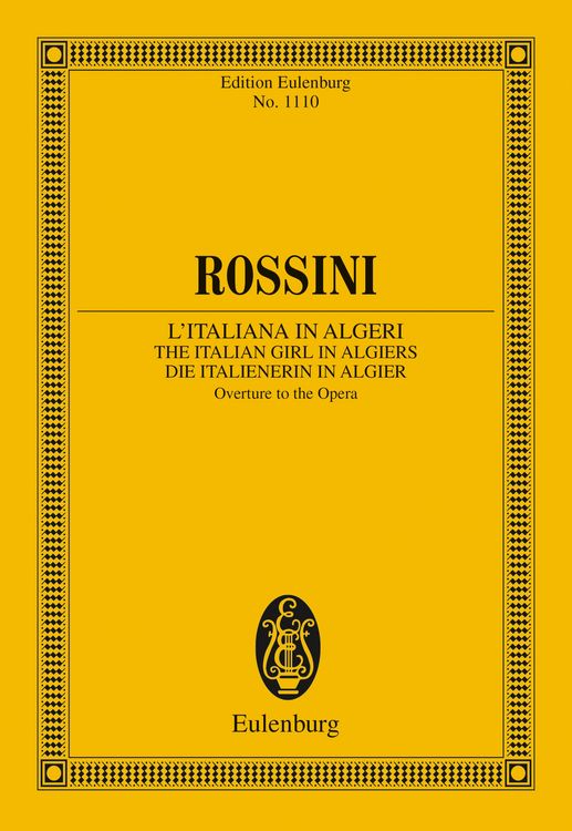 Produktbild: The Italian Girl in Algiers