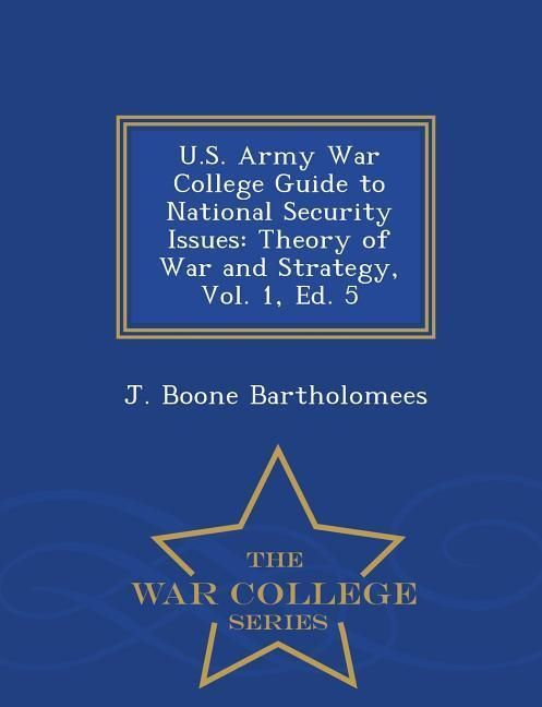 Produktbild: U.S. Army War College Guide to National Security Issues
