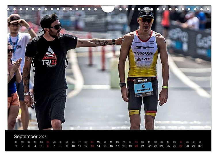 Produktbild: TRIATHLON 2026 (Wandkalender 2026 DIN A4 quer), CALVENDO Monatskalender
