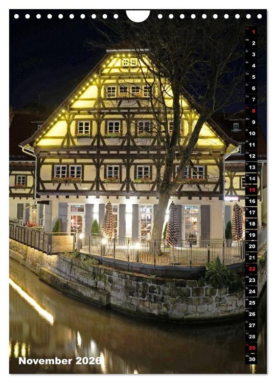 Produktbild: Esslingen in Hochform (Wandkalender 2026 DIN A4 hoch), CALVENDO Monatskalender