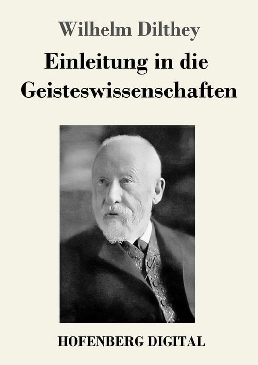 Produktbild: Einleitung in die Geisteswissenschaften