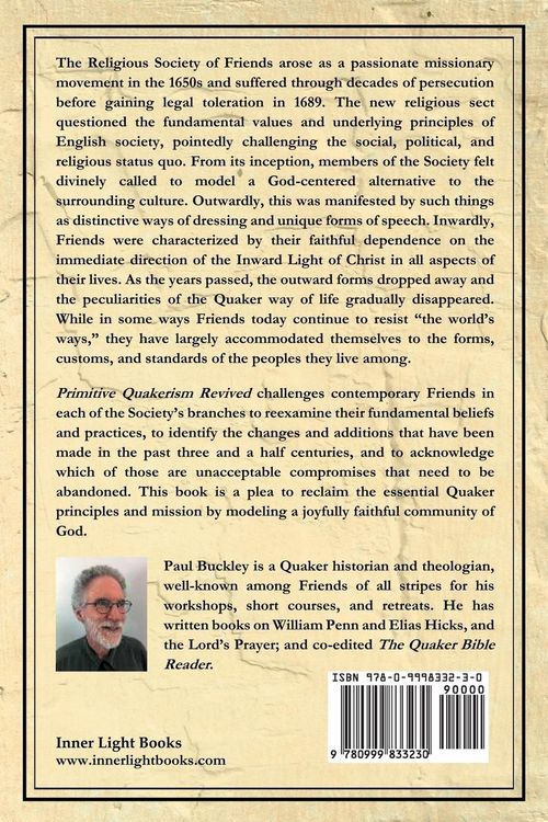 Produktbild: Primitive Quakerism Revived