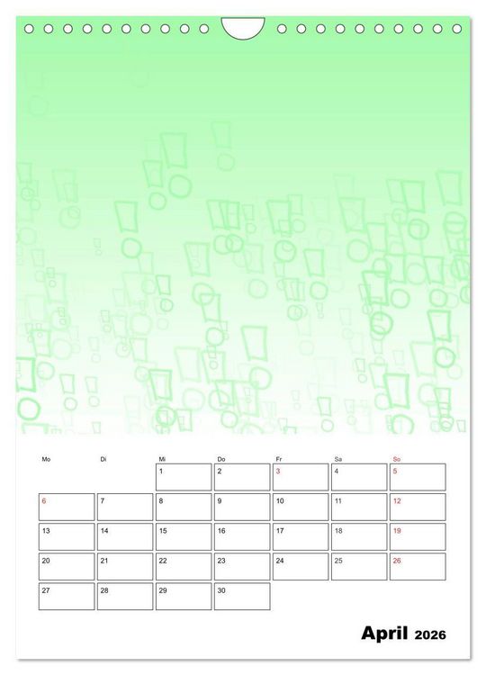 Produktbild: ERINNERUNGEN Zum Selberbasteln (Wandkalender 2026 DIN A4 hoch), CALVENDO Monatskalender