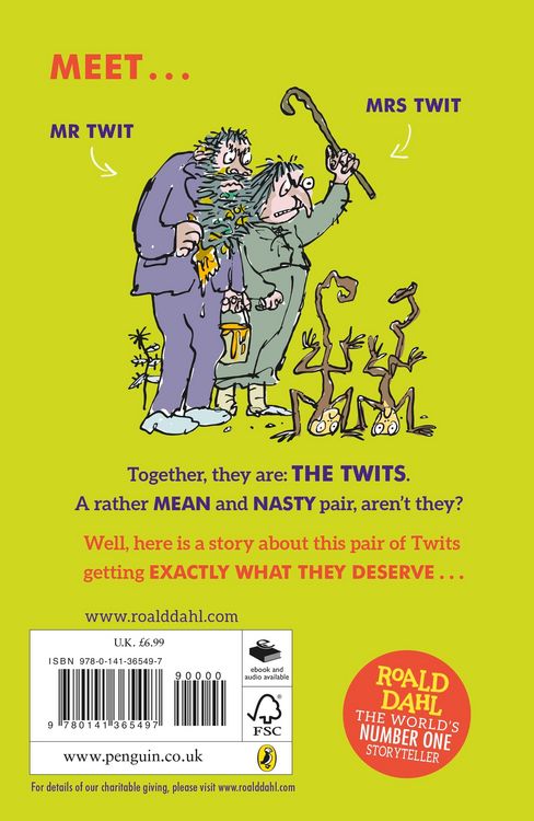 Produktbild: Dahl, R: Twits