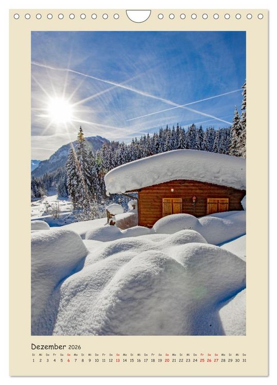 Produktbild: Ein Herz f&uuml;r Flachau (Wandkalender 2026 DIN A4 hoch), CALVENDO Monatskalender