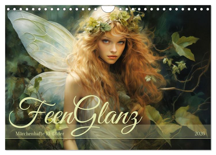 Produktbild: Feenglanz (Wandkalender 2026 DIN A4 quer), CALVENDO Monatskalender