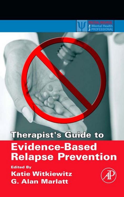 Produktbild: Therapist's Guide to Evidence-Based Relapse Prevention