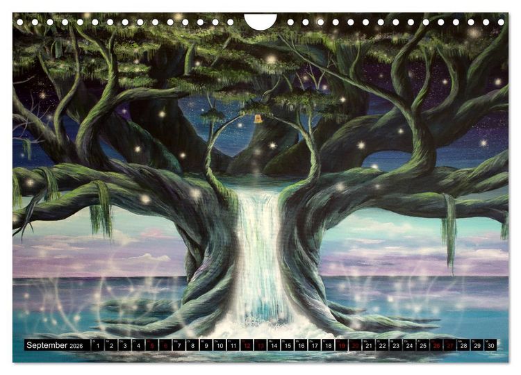 Produktbild: Im Traum ein Baum (Wandkalender 2026 DIN A4 quer), CALVENDO Monatskalender