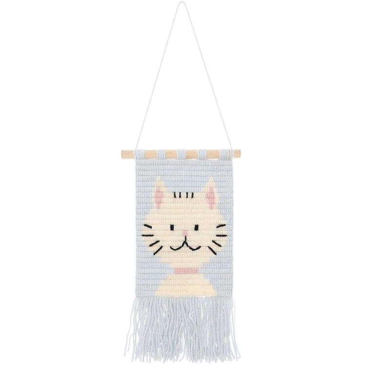 Produktbild: Longstitch Stickpackung Katze, 6-tlg, 18 x 30cm