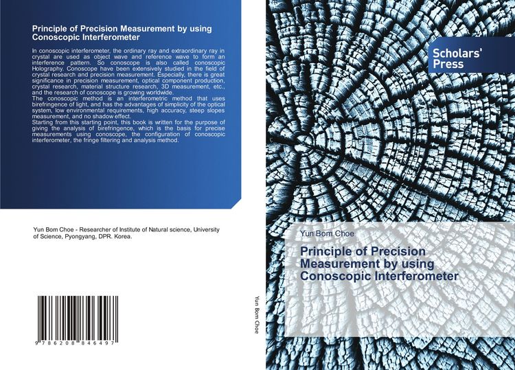 Produktbild: Principle of Precision Measurement by using Conoscopic Interferometer