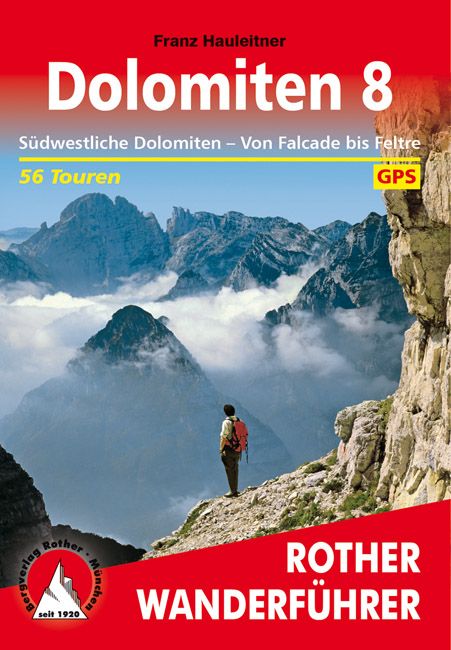 Produktbild: ROTHER Wanderf&uuml;hrer Dolomiten 8