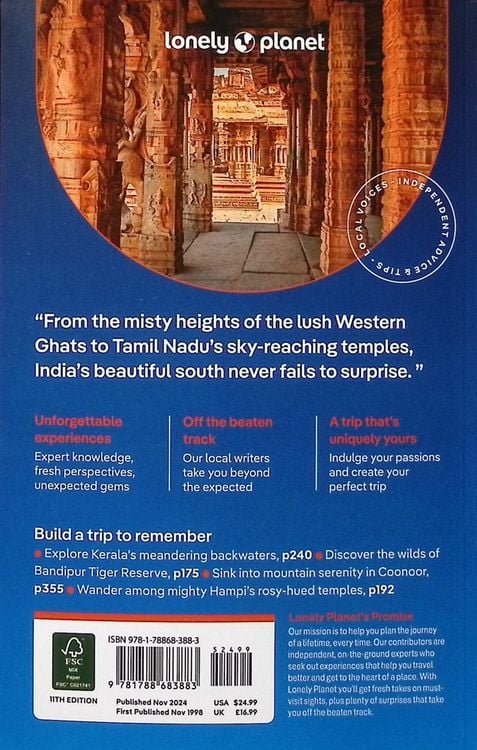 Produktbild: Lonely Planet South India & Kerala