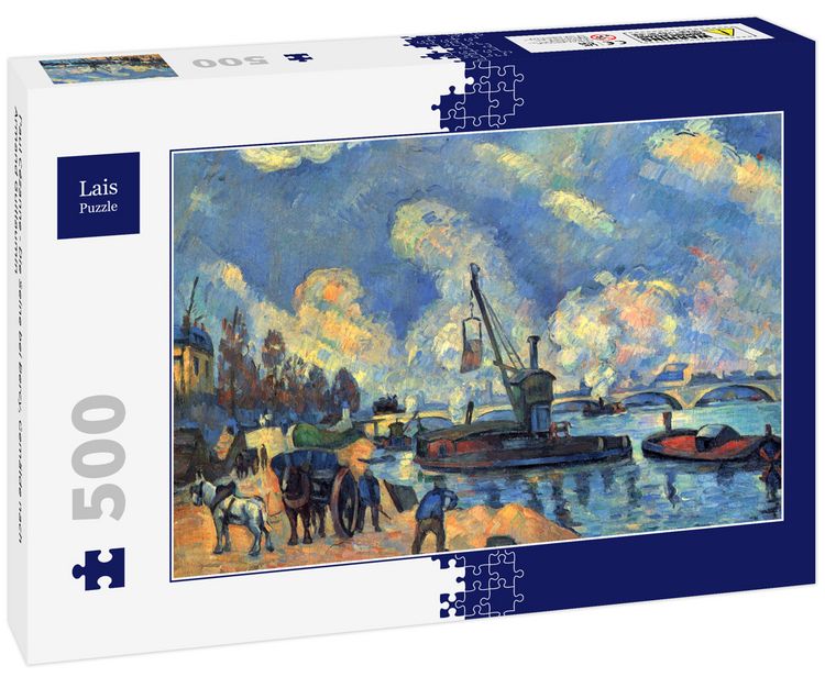 Produktbild: Lais Puzzle Paul C&eacute;zanne - Die Seine bei Bercy, Gem&auml;lde nach Armand Guillaumin 500 Teile