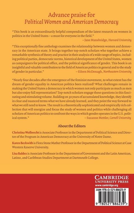 Produktbild: Political Women and American Democracy