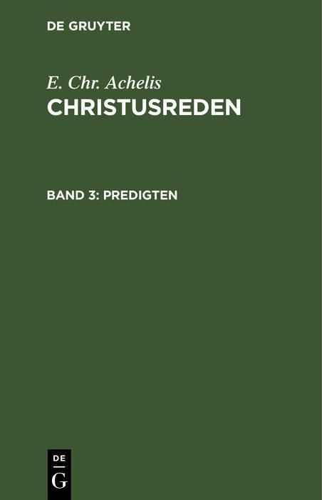 Produktbild: Predigten