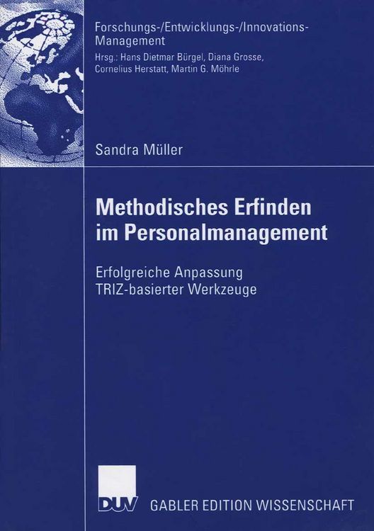 Produktbild: Methodisches Erfinden im Personalmanagement
