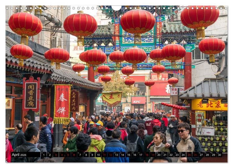 Produktbild: Peking - China (Wandkalender 2026 DIN A3 quer), CALVENDO Monatskalender