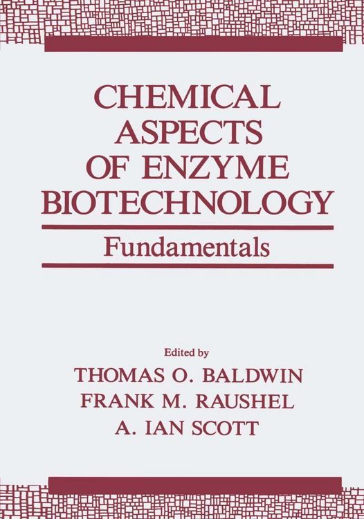 Produktbild: Chemical Aspects of Enzyme Biotechnology